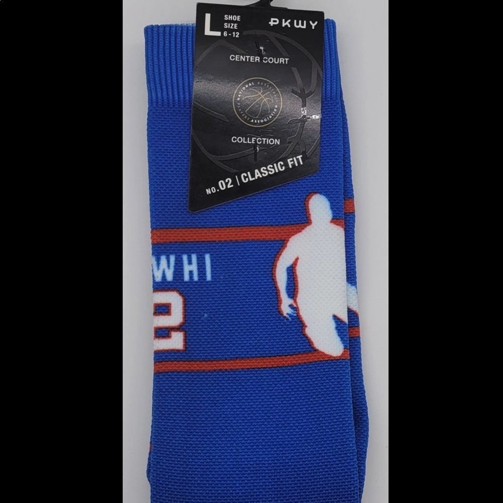 Brand New PKWY NBA Los Angeles Clippers Kawhi Leonard Socks Size Large 6-12